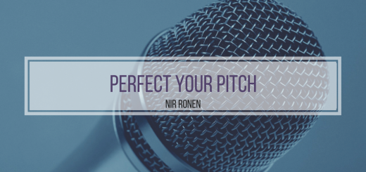 Nir Ronen: Perfect Your Pitch