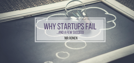 Nir Ronen: Why Startups Fail