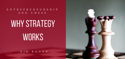 Nir Ronen Entrepreneurship and Chess Why Strategy Works